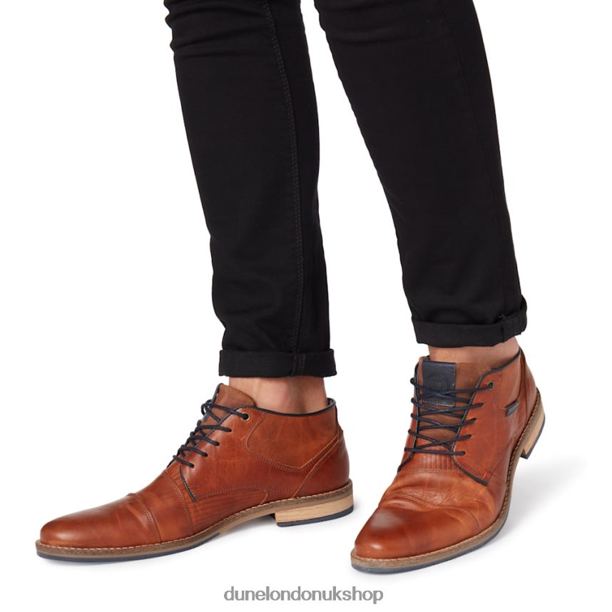 Lace Up Chukka Boots Men N4BBPB869 Dune London Chigwell Tan