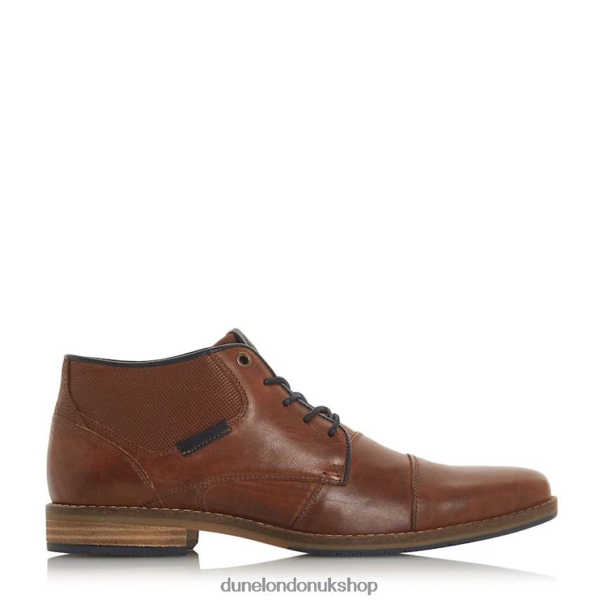 Lace Up Chukka Boots Men N4BBPB869 Dune London Chigwell Tan