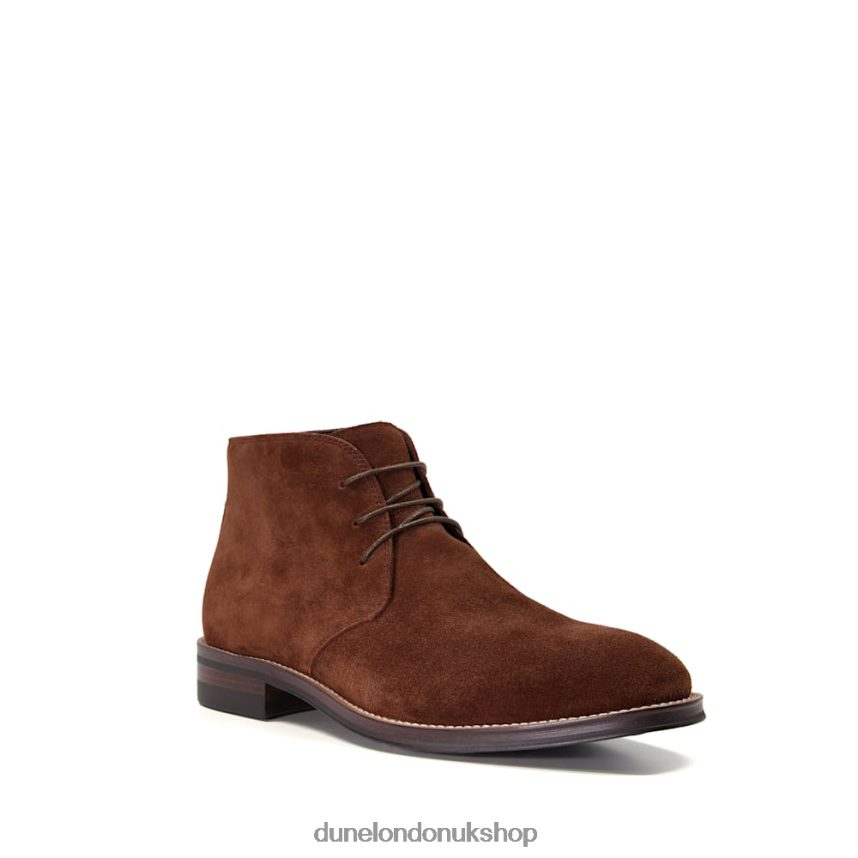 Suede Lace-Up Chukka Boots Men N4BBPB806 Dune London Maloney Brown