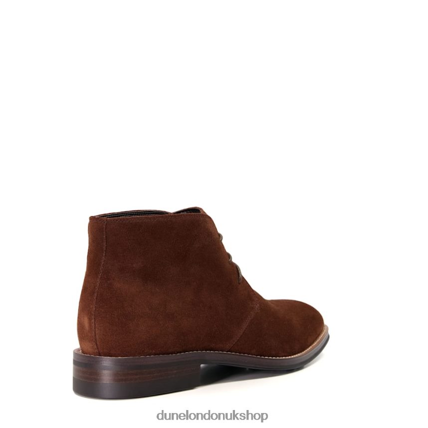 Suede Lace-Up Chukka Boots Men N4BBPB806 Dune London Maloney Brown