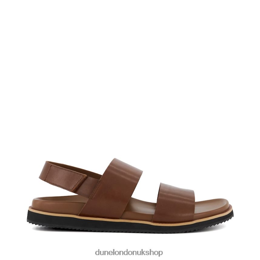 Utilitarian Strap Sandals Men N4BBPB691 Dune London Idda Tan