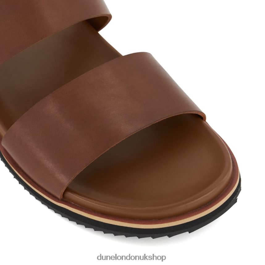 Utilitarian Strap Sandals Men N4BBPB691 Dune London Idda Tan