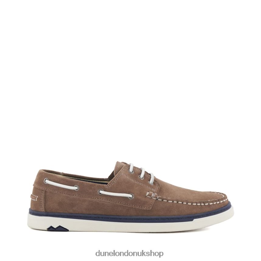 Casual Boat Shoes Men N4BBPB821 Dune London Bowwen Grey