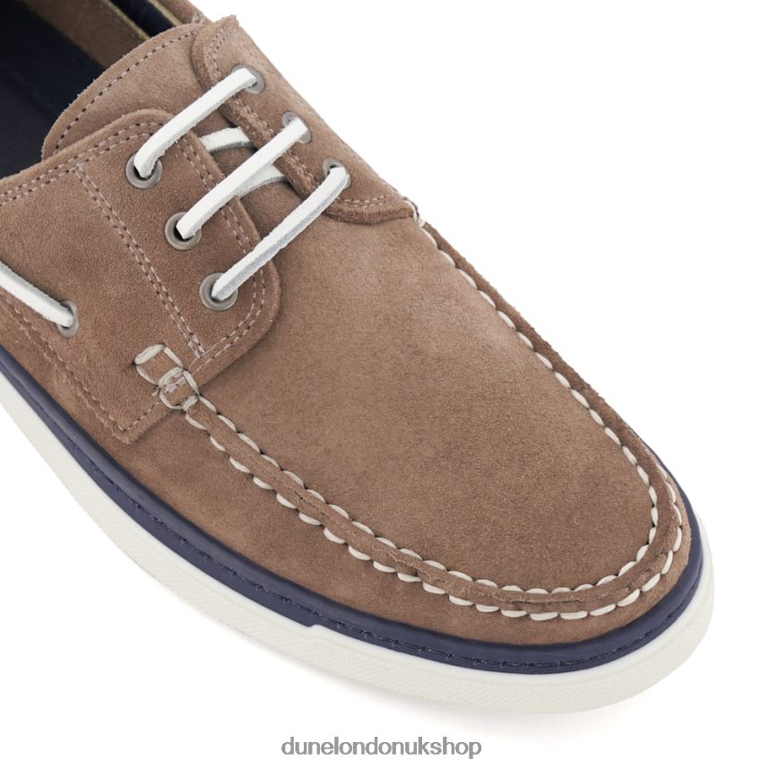 Casual Boat Shoes Men N4BBPB821 Dune London Bowwen Grey