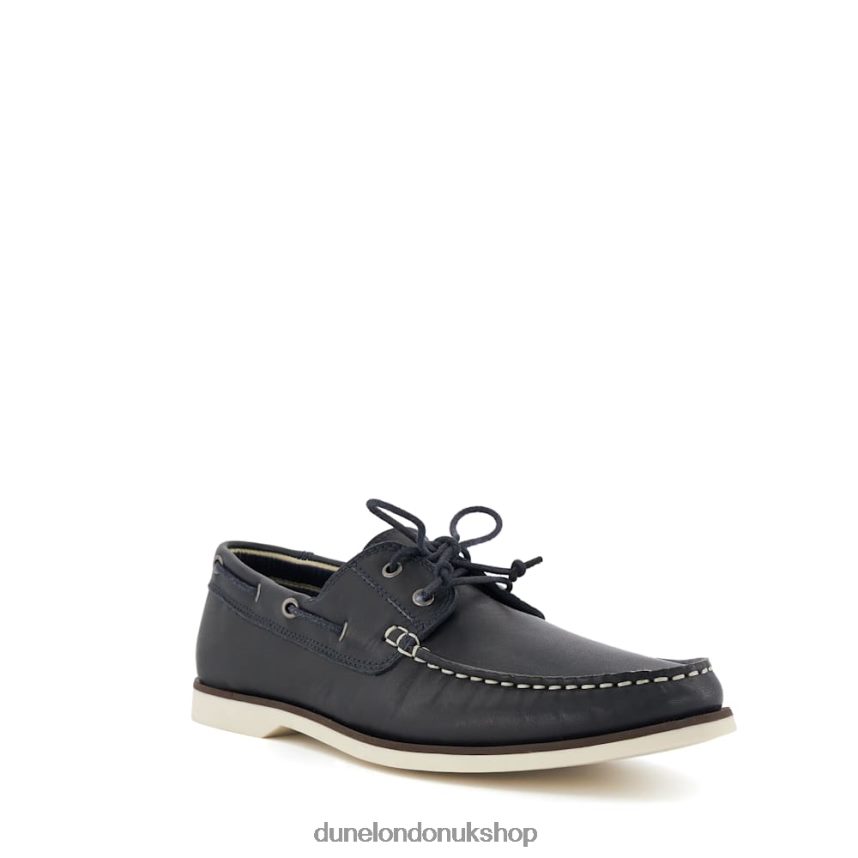 Casual Deck Shoes Men N4BBPB881 Dune London Bluesy Navy - Click Image to Close