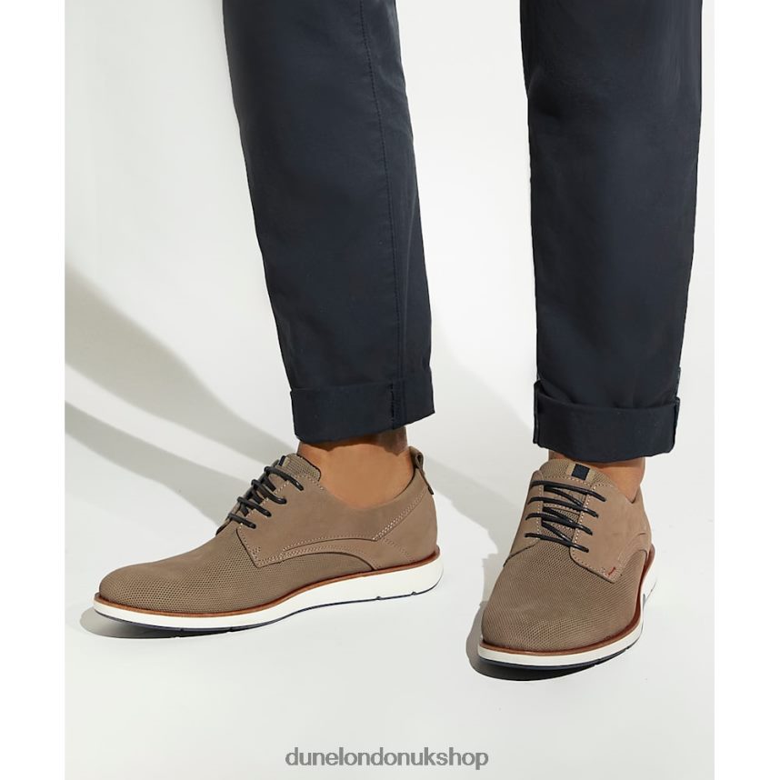 Casual Gibson Shoes Men N4BBPB773 Dune London Barnabey Grey