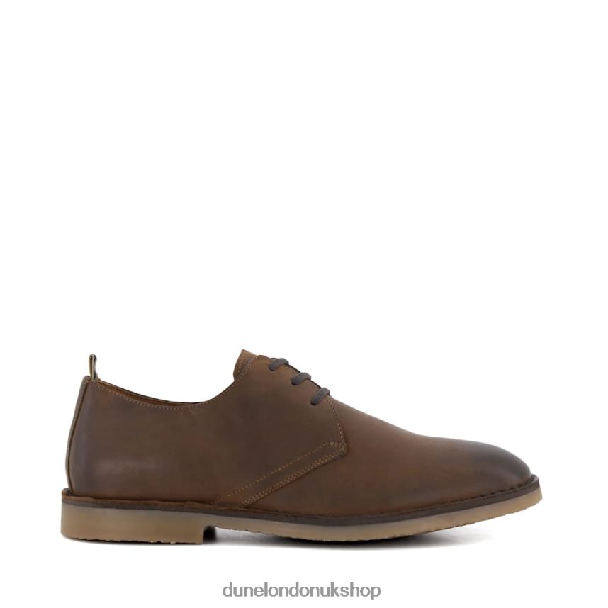 Casual Lace-Up Shoes Men N4BBPB703 Dune London Brookedd Brown