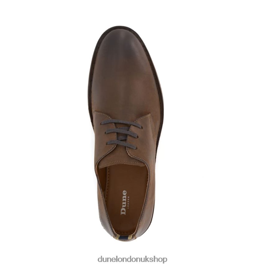 Casual Lace-Up Shoes Men N4BBPB703 Dune London Brookedd Brown