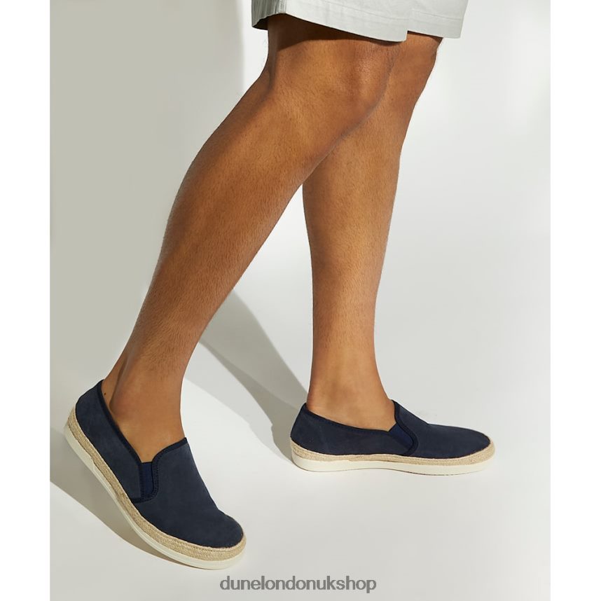 Casual Suede Espadrilles Men N4BBPB801 Dune London Fall Navy