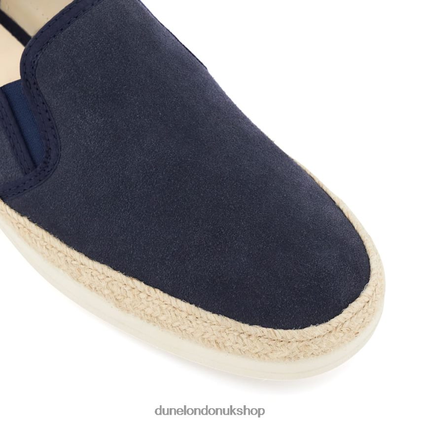 Casual Suede Espadrilles Men N4BBPB801 Dune London Fall Navy