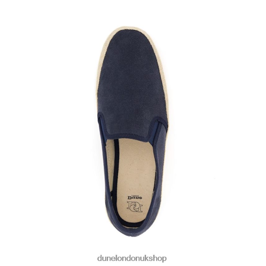 Casual Suede Espadrilles Men N4BBPB801 Dune London Fall Navy