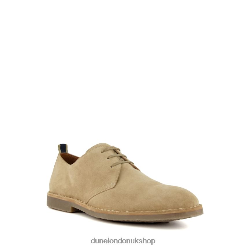 Casual Suede Lace-Up Shoes Men N4BBPB704 Dune London Brookedd Stone