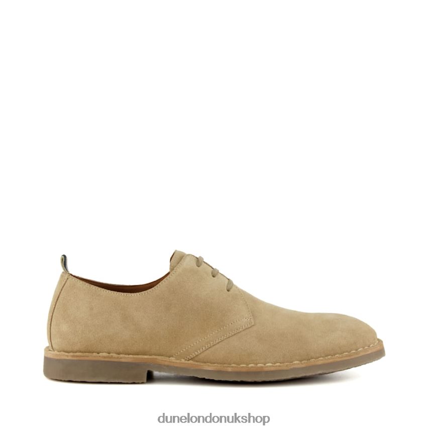 Casual Suede Lace-Up Shoes Men N4BBPB704 Dune London Brookedd Stone