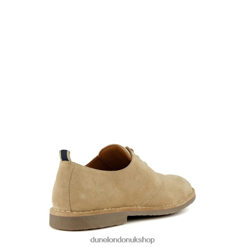 Casual Suede Lace-Up Shoes Men N4BBPB704 Dune London Brookedd Stone