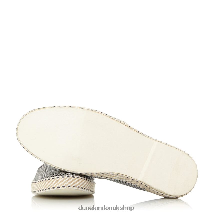 Mesh Espadrille Shoes Men N4BBPB749 Dune London Fin Grey