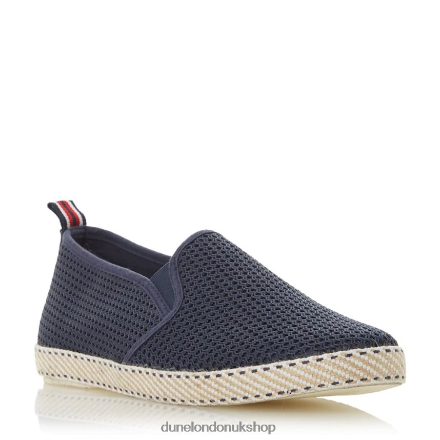 Mesh Espadrille Shoes Men N4BBPB795 Dune London Fin Navy