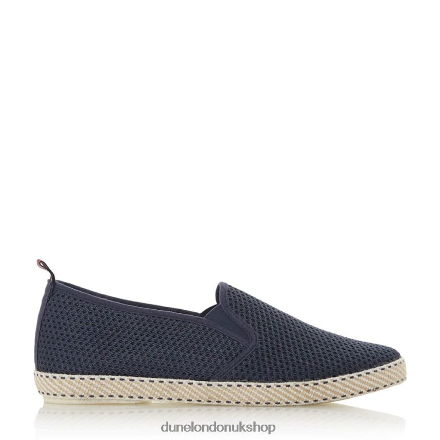 Mesh Espadrille Shoes Men N4BBPB795 Dune London Fin Navy