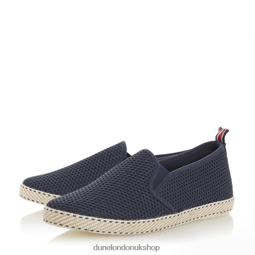 Mesh Espadrille Shoes Men N4BBPB795 Dune London Fin Navy