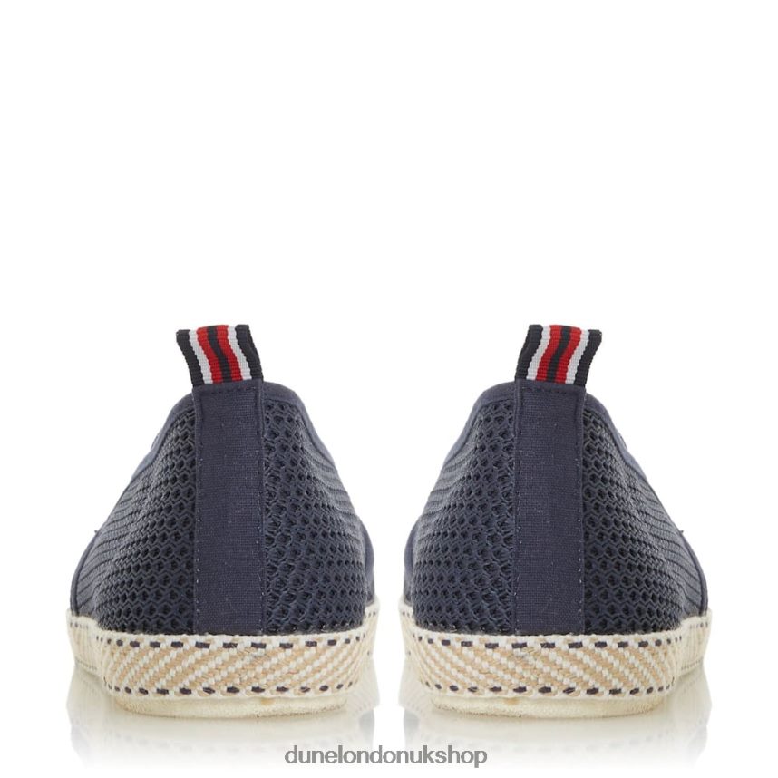 Mesh Espadrille Shoes Men N4BBPB795 Dune London Fin Navy