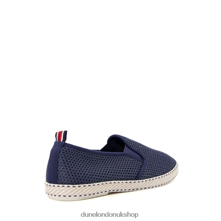 Mesh Espadrille Shoes Men N4BBPB876 Dune London Flin Navy