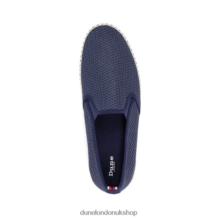 Mesh Espadrille Shoes Men N4BBPB876 Dune London Flin Navy