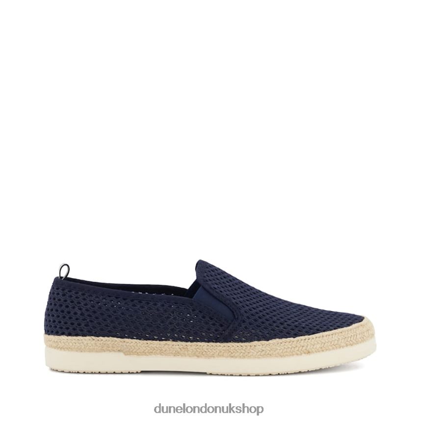 Perforated Casual Espadrilles Men N4BBPB697 Dune London Fisherr Navy