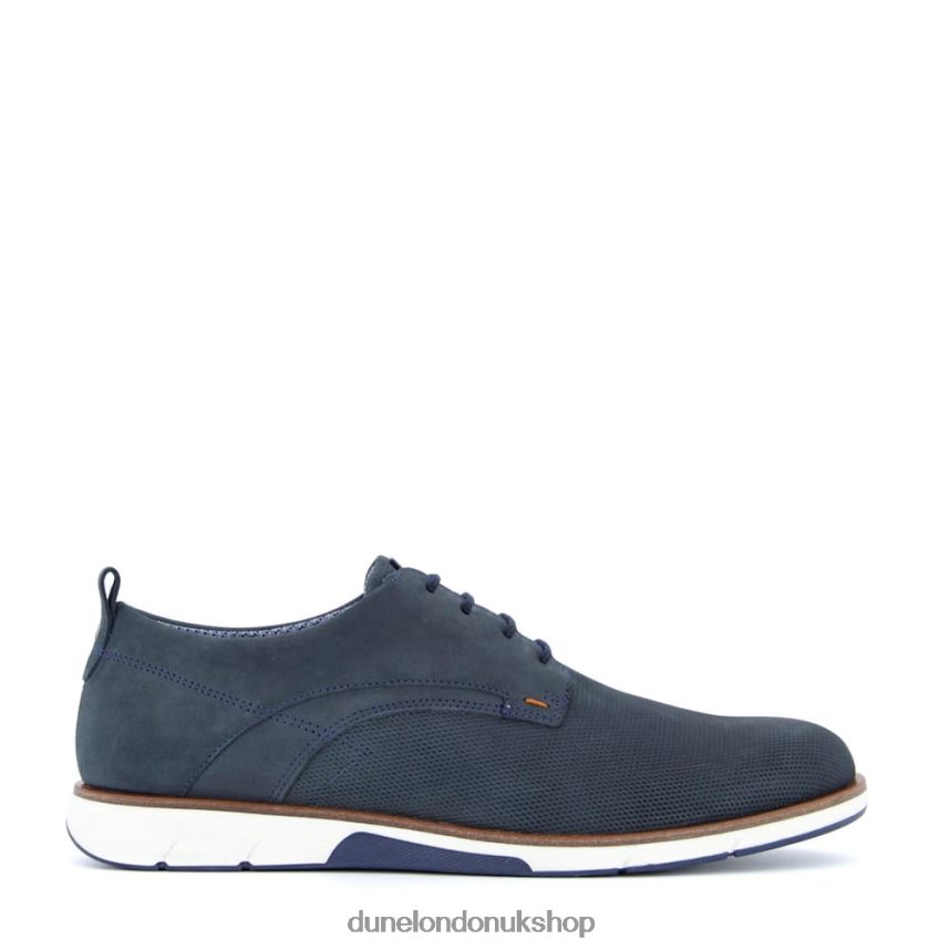 Punch Hole Casual Shoes Men N4BBPB846 Dune London Balad Blue