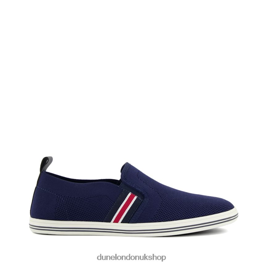 Stripe-Detail Casual Shoes Men N4BBPB782 Dune London Broader Navy