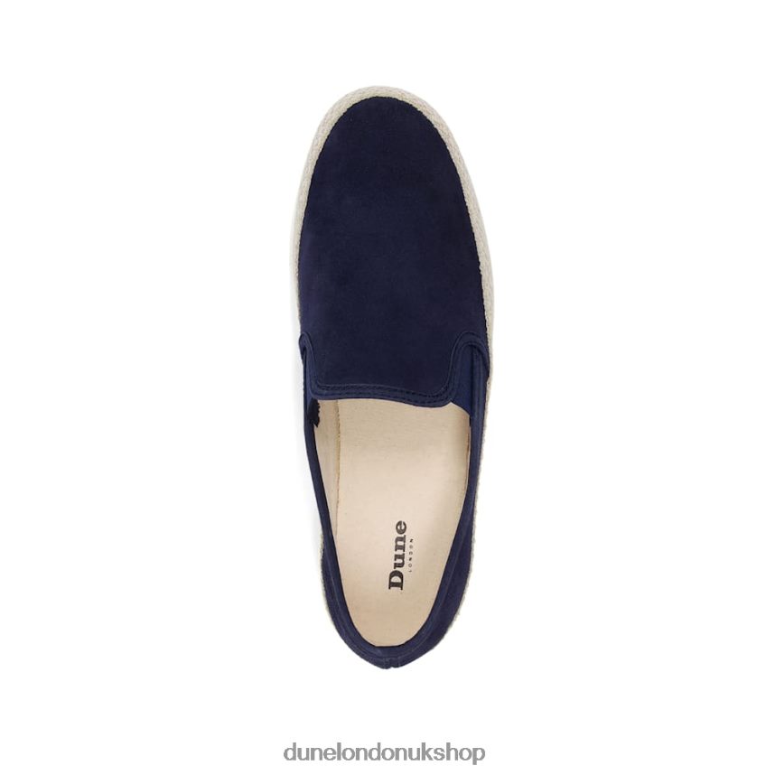 Suede Plimsolls Men N4BBPB844 Dune London Fransisco Navy