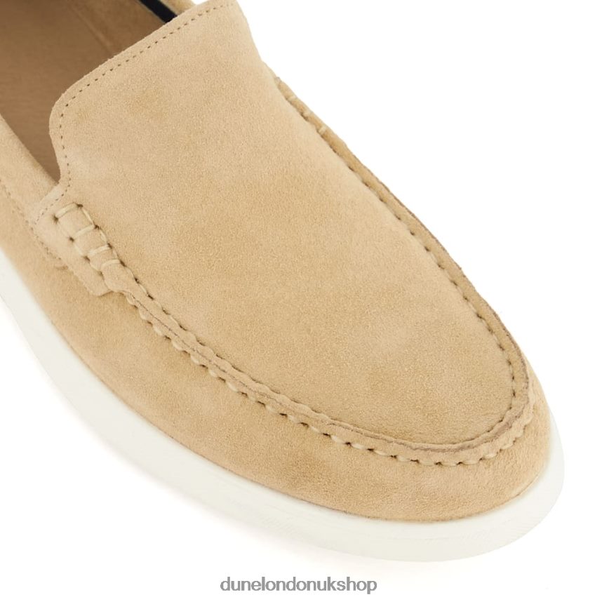 Casual Suede Loafers Men N4BBPB772 Dune London Buftonn Sand