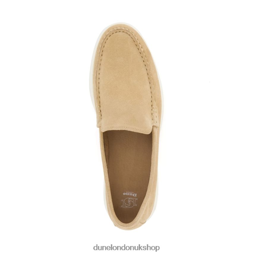 Casual Suede Loafers Men N4BBPB772 Dune London Buftonn Sand