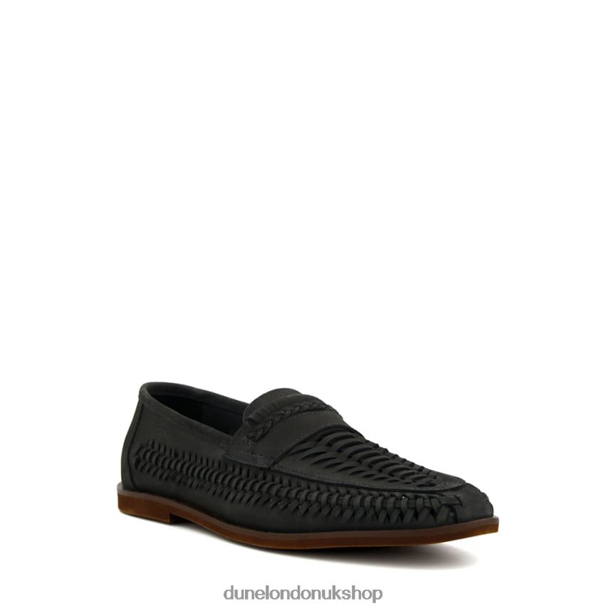 Casual Woven Loafers Men N4BBPB710 Dune London Brickles Dark Navy - Click Image to Close