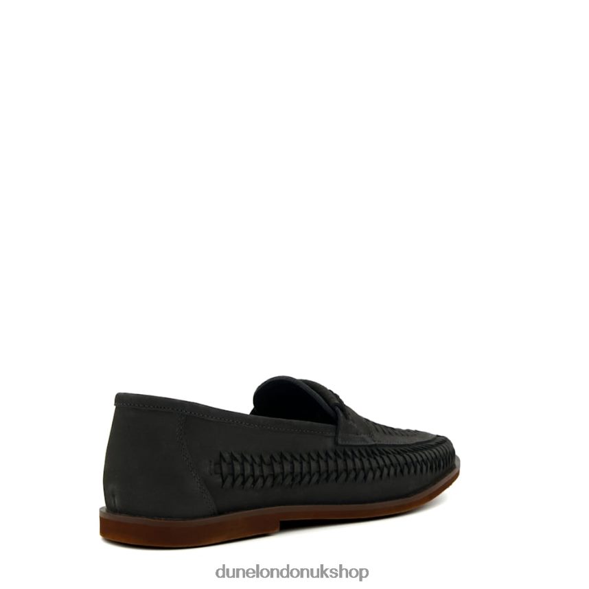 Casual Woven Loafers Men N4BBPB710 Dune London Brickles Dark Navy