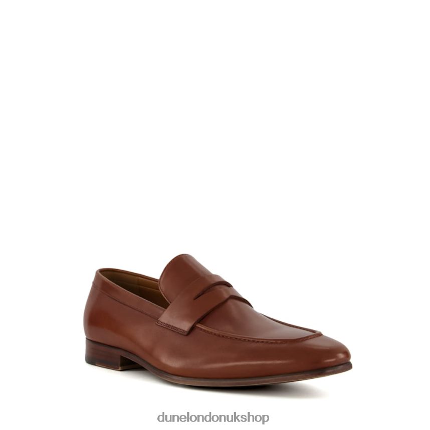 Saddle Loafers Men N4BBPB781 Dune London Server Tan - Click Image to Close