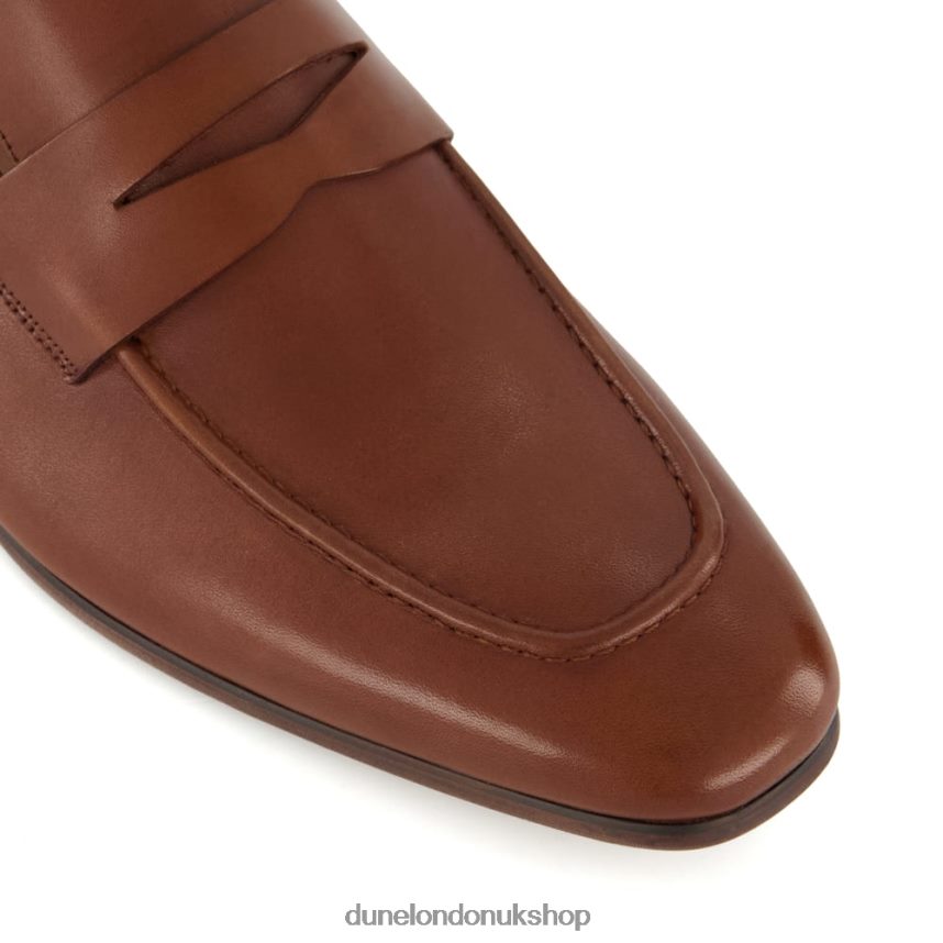 Saddle Loafers Men N4BBPB781 Dune London Server Tan