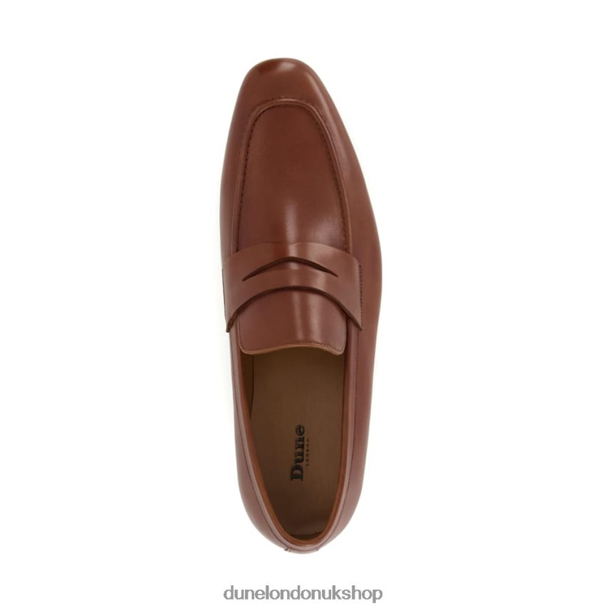 Saddle Loafers Men N4BBPB781 Dune London Server Tan