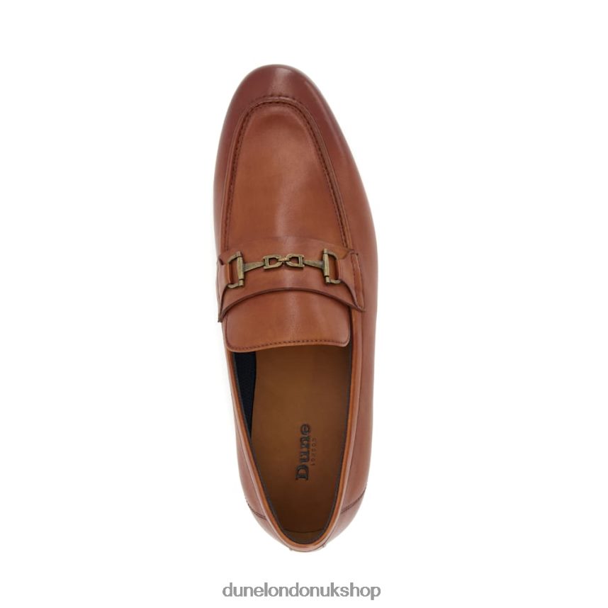 Snaffle-Trim Loafers Men N4BBPB714 Dune London Sanction Tan