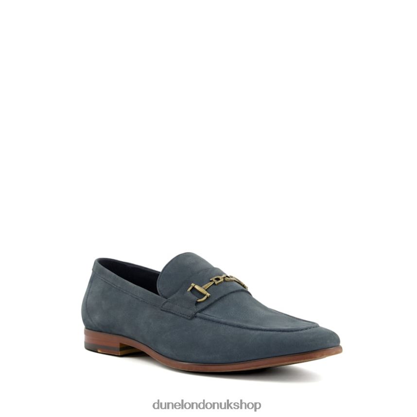 Snaffle-Trim Loafers Men N4BBPB715 Dune London Sanction Navy