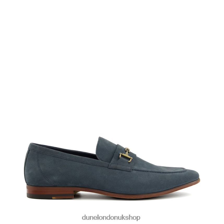 Snaffle-Trim Loafers Men N4BBPB715 Dune London Sanction Navy