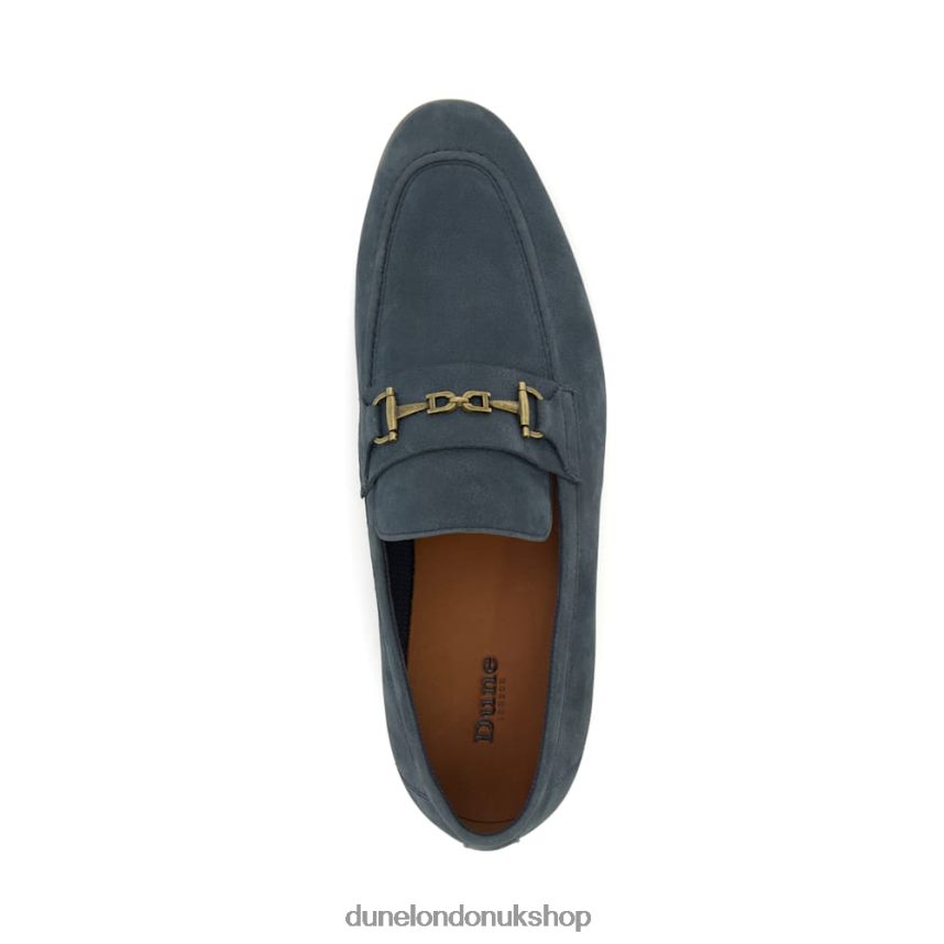 Snaffle-Trim Loafers Men N4BBPB715 Dune London Sanction Navy