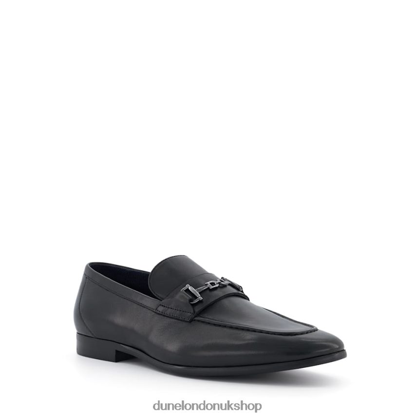 Snaffle-Trim Loafers Men N4BBPB835 Dune London Sanction Black