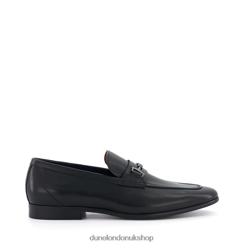 Snaffle-Trim Loafers Men N4BBPB835 Dune London Sanction Black