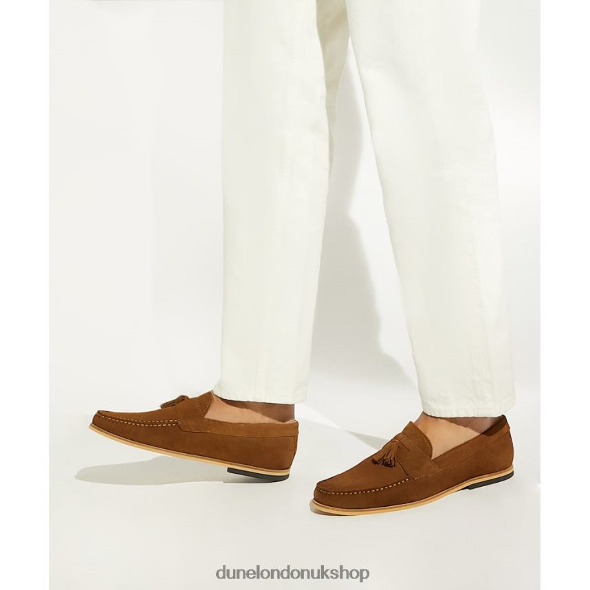 Suede Loafers Men N4BBPB737 Dune London Bart Tan