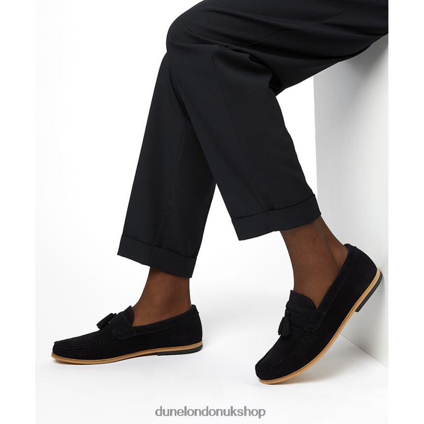 Suede Loafers Men N4BBPB791 Dune London Bart Navy