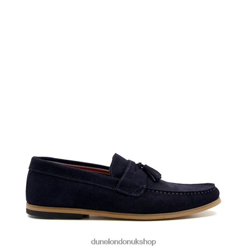 Suede Loafers Men N4BBPB791 Dune London Bart Navy