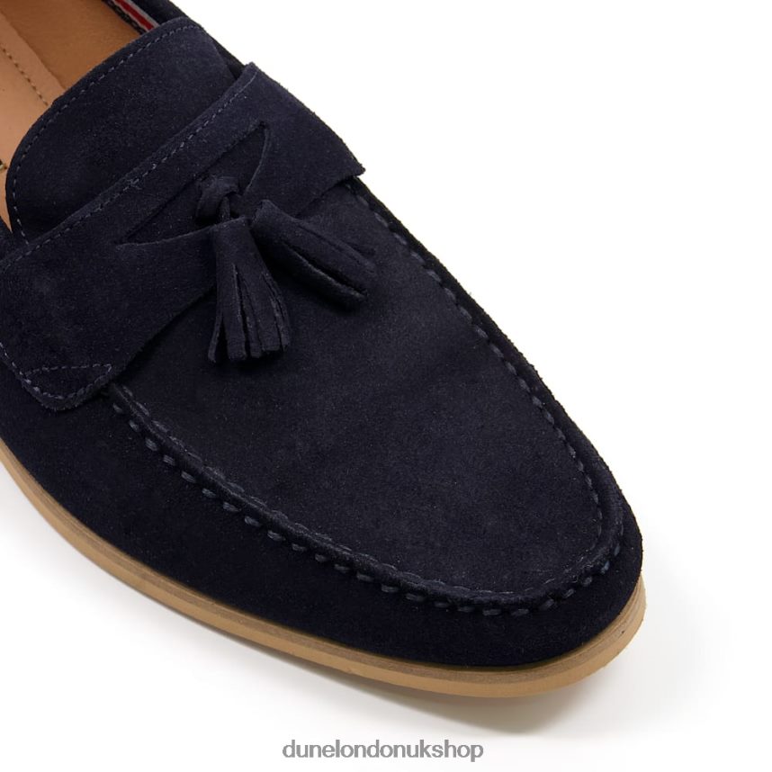 Suede Loafers Men N4BBPB791 Dune London Bart Navy