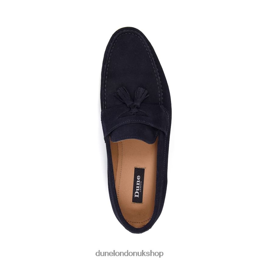 Suede Loafers Men N4BBPB791 Dune London Bart Navy