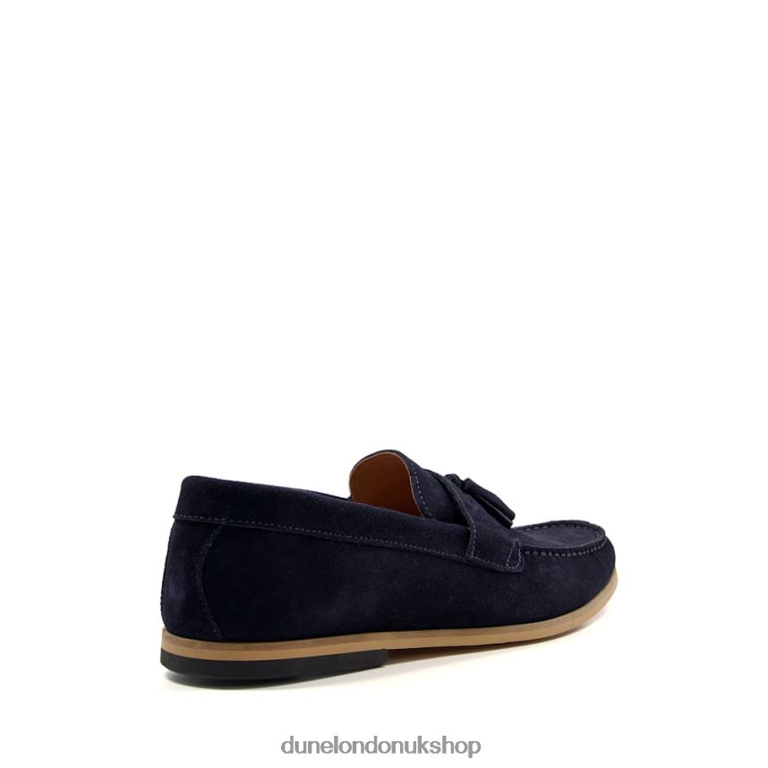 Suede Loafers Men N4BBPB791 Dune London Bart Navy