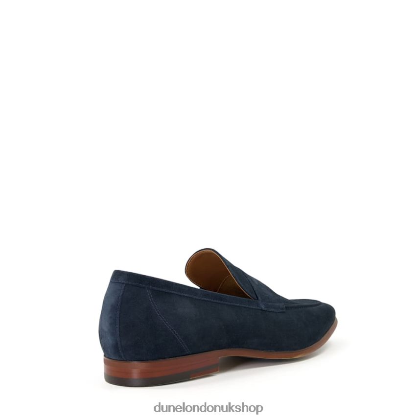 Suede Saddle Loafers Men N4BBPB882 Dune London Silas Navy