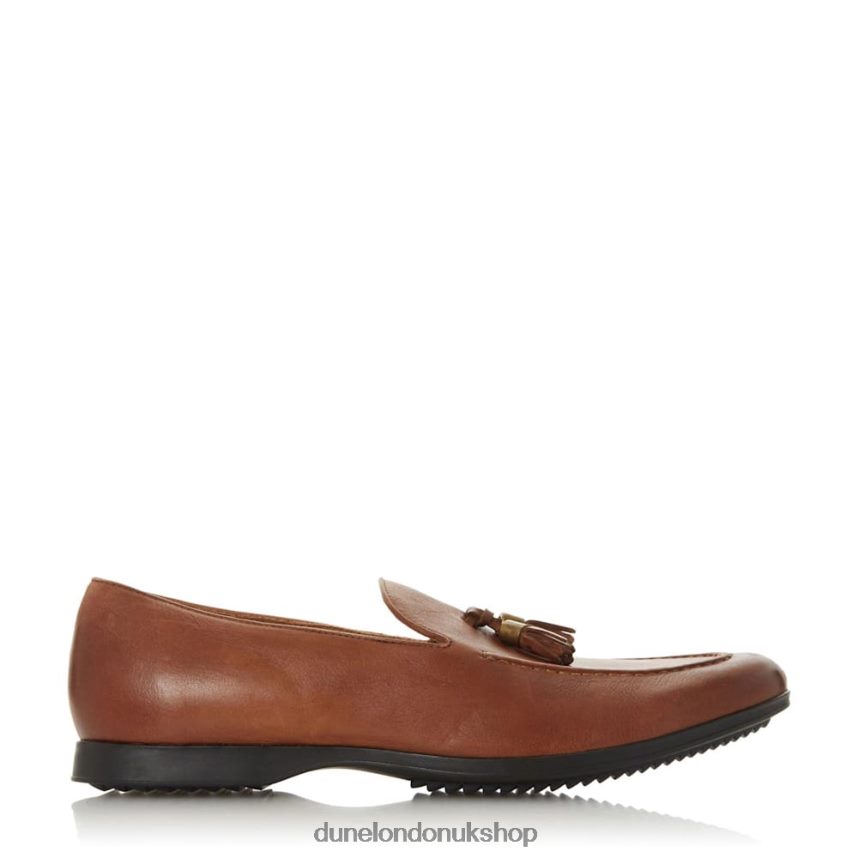 Tassel Detail Loafer Men N4BBPB871 Dune London Perth Tan